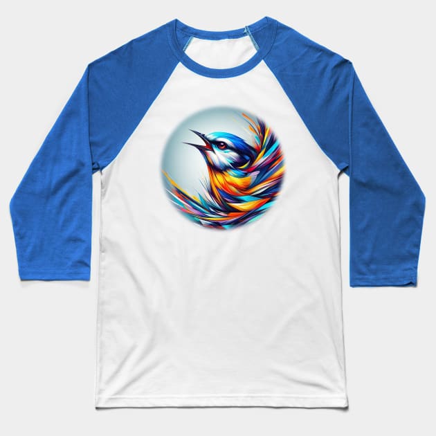 When the Bluebird Sings Baseball T-Shirt by Billygoat Hollow